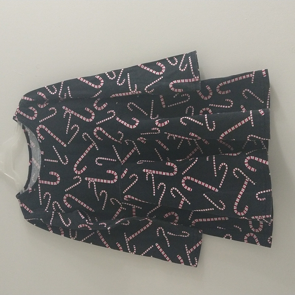 Candy Cane A-line Dress for Girls Size 3T - Picture 1 of 3